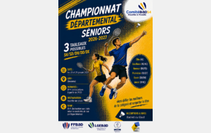 Championnat départemental Séniors 2026-2027