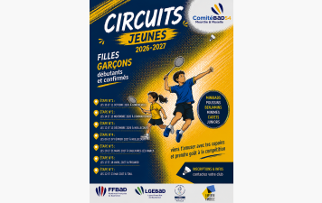 Annonce des circuits jeunes 2026-27